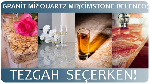 MUTFAK TEZGAHI  SEÇERKEN !